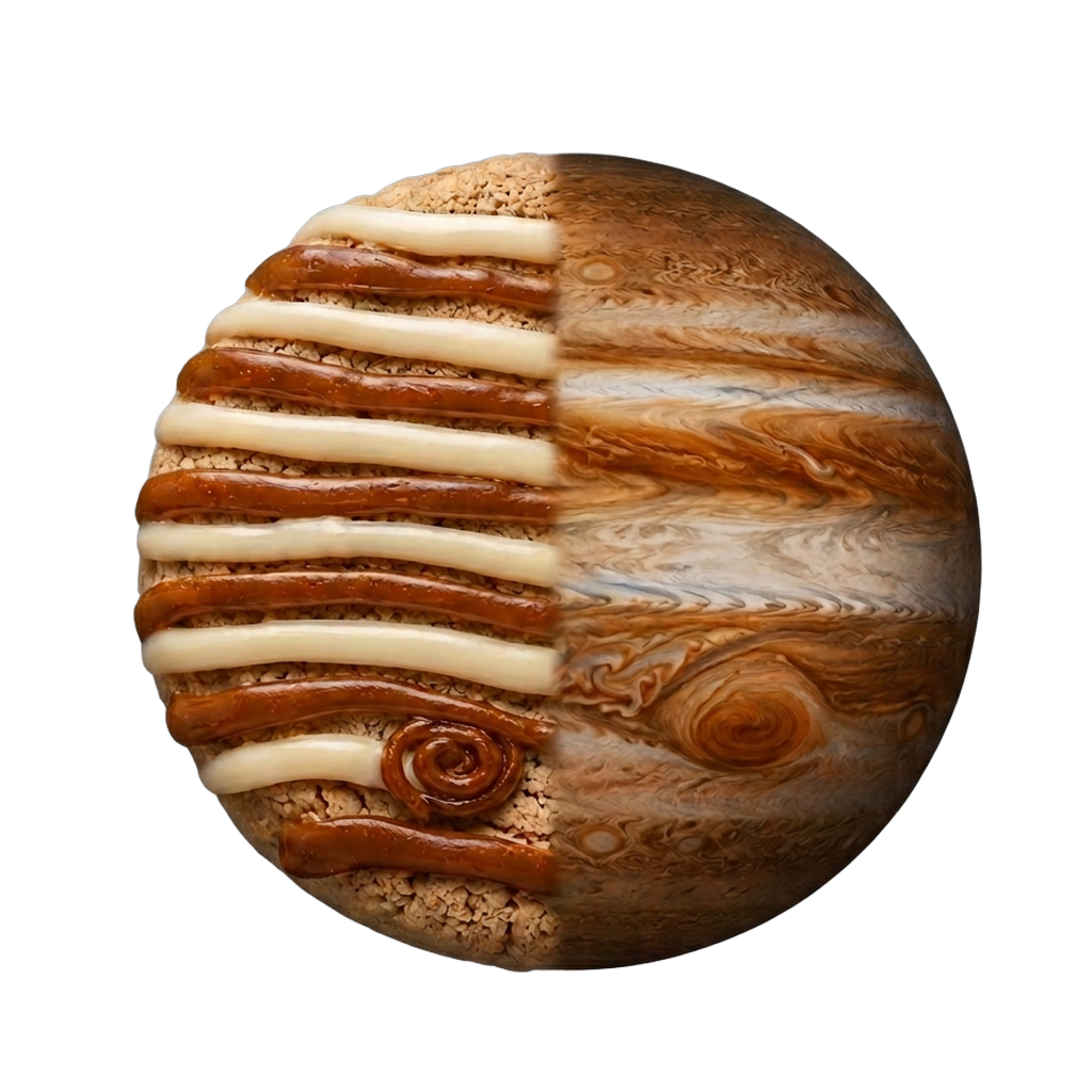 JUPITER — half world, half cookie