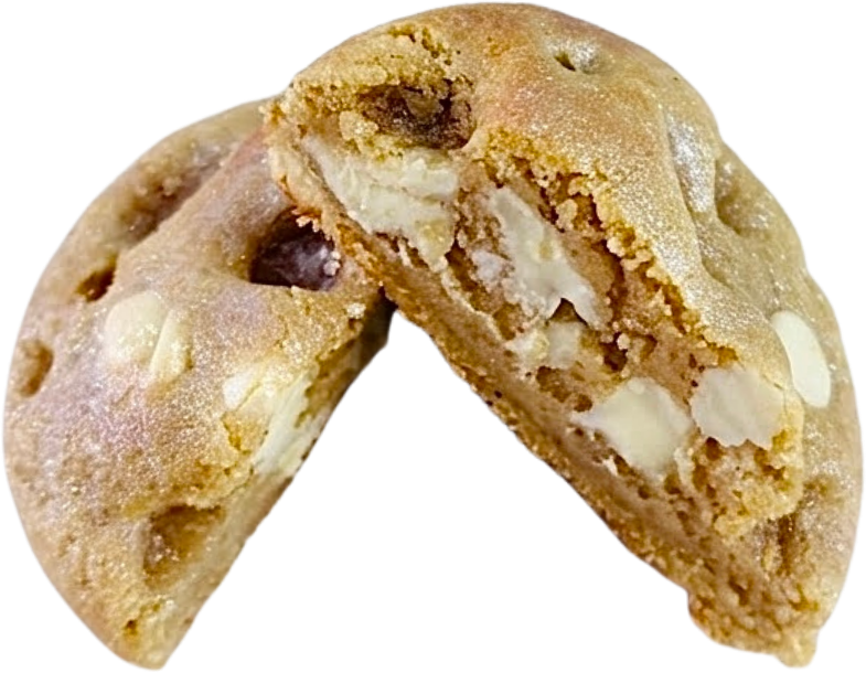 LITTLE MOON cookie, cut open